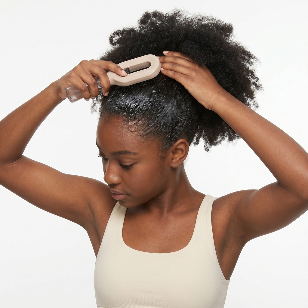 OROCATA Mist & Style Travel Brush