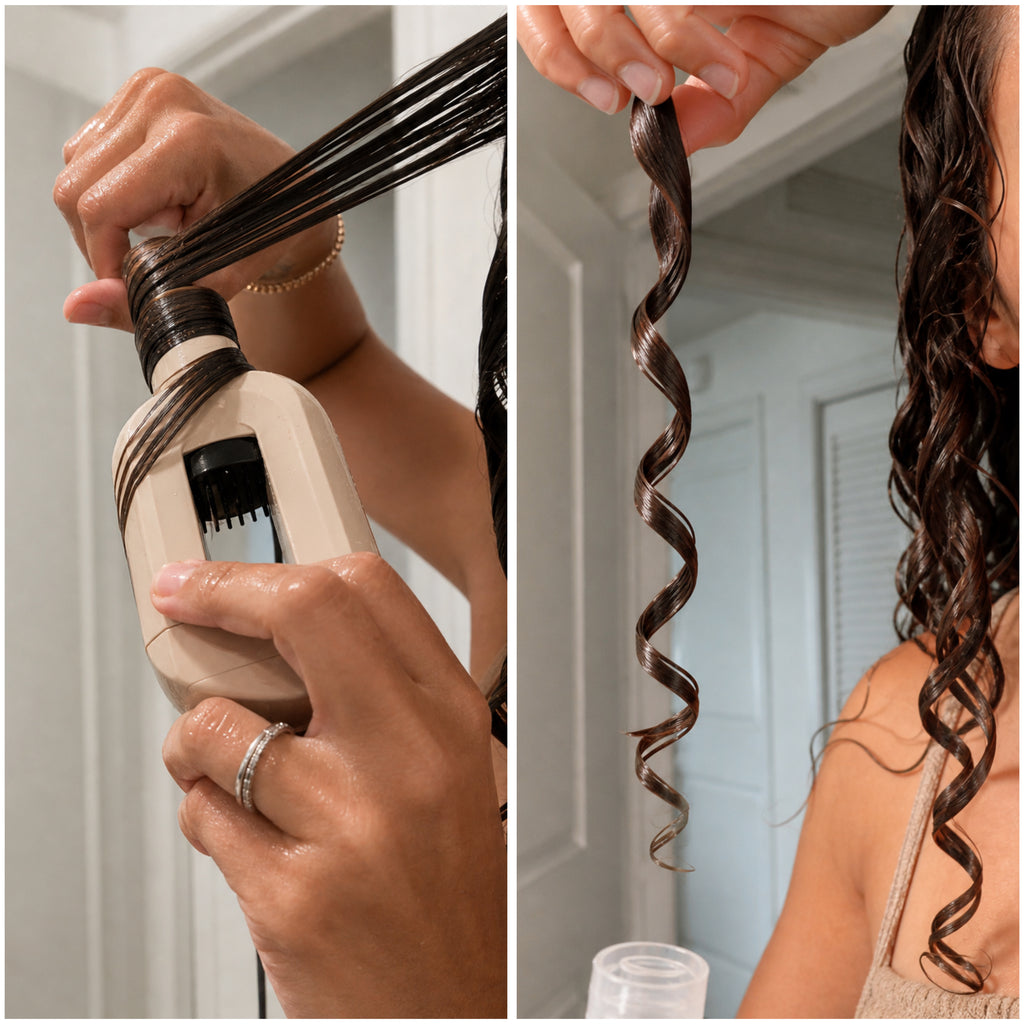 OROCATA Mist & Style Travel Brush